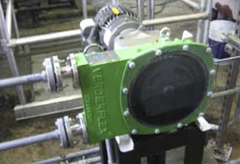 Pumping Ferrovanadium with a Verderflex hose pump